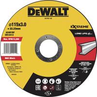 DEWALT DX7927-AE DX7927-AE Doorslijpschijf 115 mm 1 stuk(s) Metaal, RVS, IJzer