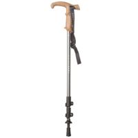 Trekmates Wanderer Lock Wandelstok Wandelstokken Asphalt One Size Trekmates Wanderer Lock Wandelstok Wandelstokken Asphalt One Size