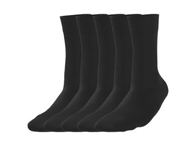 esmara Men 5 Paar sokken (Zwart, 39-42)