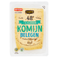 Jumbo Komijn Belegen Kaas 48+ Plakken 190g Aanbieding bij Jumbo |  Alle Kies en Mix soorten2 verpakkingen a 150200 gram - thumbnail