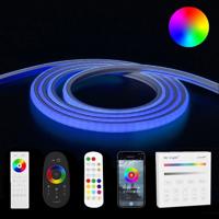 10 meter RGB neon led flex midi top view - complete set neon verlichting