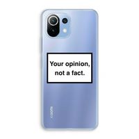 Your opinion: Xiaomi Mi 11 Lite Transparant Hoesje