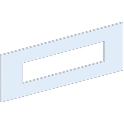 Schneider Electric PrismaSeT-P, frontplaat, 2x Compact NSX/NSX Vigi400-630 3-4-polig, verticaal, breedte = 650 mm, hoogte = 7 modules 1 stuk(s)