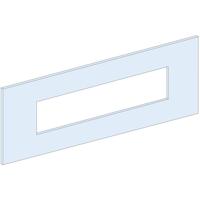 Schneider Electric PrismaSeT-P, frontplaat, 2x Compact NSX/NSX Vigi400-630 3-4-polig, verticaal, breedte = 650 mm, hoogte = 7 modules 1 stuk(s)
