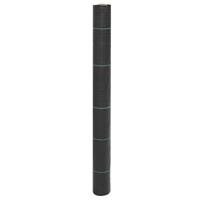 VidaXL Worteldoek 1x100 m polypropeen zwart - thumbnail