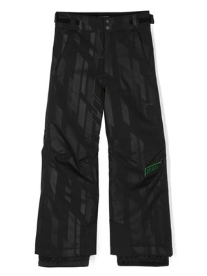 Rossignol Kids pantalon de ski Hero à logo imprimé - Noir