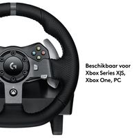 Logitech G G920 Driving Force Zwart USB 2.0 Stuurwiel + pedalen Analoog/digitaal PC, Xbox One, Xbox Series S, Xbox Series X - thumbnail