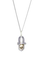 Capsule Eleven collier à pendentif orné de cristaux - Argent