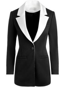 alice + olivia blazer Silvie à design bicolore - Noir