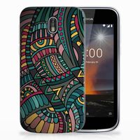 Nokia 1 TPU bumper Aztec - thumbnail