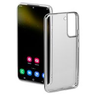 Hama Cover Clear&Chrome Voor Samsung Galaxy S22 (5G) Zilver