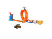 Hot Wheels Monster Trucks Loop and Flip Trophy Challenge