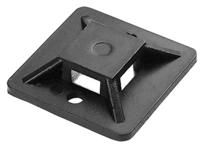 Orno Plakzadel voor kabelbundelband 20x20mm zwart zak(50) - 4113482