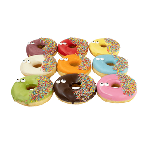 Rainbow donuts