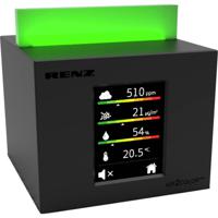 RENZ Air2Color Pro Luchtkwaliteitssensor werkt op het lichtnet Detectie van Kooldioxide