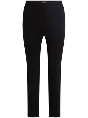 Karl Lagerfeld pantalon droit à bande logo - Noir