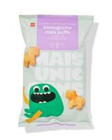 HEMA Bio maïs puffs banaan-framboos 30g