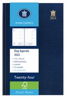 Agenda 2023 Ryam Twenty-four Mundior 1dag/1pagina blauw - thumbnail