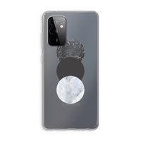 Marmeren cirkels: Samsung Galaxy A72 Transparant Hoesje