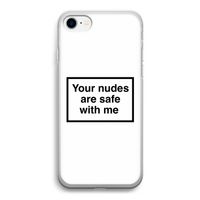 Safe with me: iPhone SE 2020 Transparant Hoesje