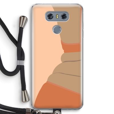 Bikini: LG G6 Transparant Hoesje met koord