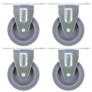 VidaXL Vaste wielen 4 st 75 mm