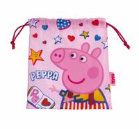 Arditex Peppa Pig snackzakje 26,5x21,5cm