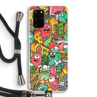 Vexx City: Samsung Galaxy S20 Plus Transparant Hoesje met koord