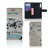 Huawei P Smart Pro Telefoonhoesje met foto Retro VW Bus - thumbnail