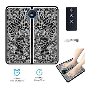 ems pulse elektrische voetmassage voettherapie machine voetkussen intelligente acupunctuur voetmassage pad mat spierstimulatie Lightinthebox