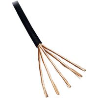 BKL Electronic 1106007/5 Audiokabel 4 x 0.1 mm² Zwart 5 m - thumbnail