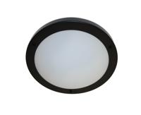 Artdelight Led plafonnièreYuca Ø 18cm zwart - PL YUCA III ZW LED-10W