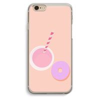 Donut: iPhone 6 / 6S Transparant Hoesje