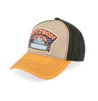 Stetson Hacksaw Trucker Cap Orange Green