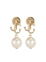 Jimmy Choo boucles d'oreilles à détail de perle - thumbnail