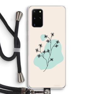 Love your petals: Samsung Galaxy S20 Plus Transparant Hoesje met koord