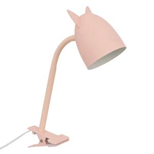 Atmosphera Klem bureaulampje - Design Light Classic - roze - H43 cm