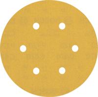Bosch Accessoires Expert C470 schuurpapier voor excenterschuurmachines 150 mm, 6 gaten, K320 5-delig - 2608900820