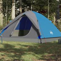 Tent 3-persoons 240x217x120 cm 190T taft blauw - thumbnail