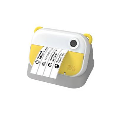MyFirst camera insta wi geel + gratis wi thermal sticker kleur patroon