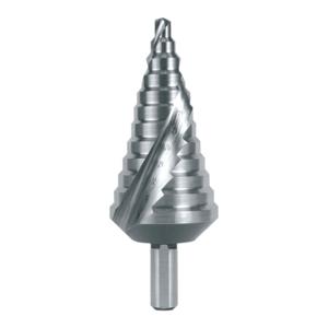 RUKO 101053 Getrapte boor 6 - 38.5 mm HSS Gezamenlijke lengte 100 mm 3 vlakken schacht 1 stuk(s)