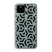 Crazy pattern: Google Pixel 5 Transparant Hoesje