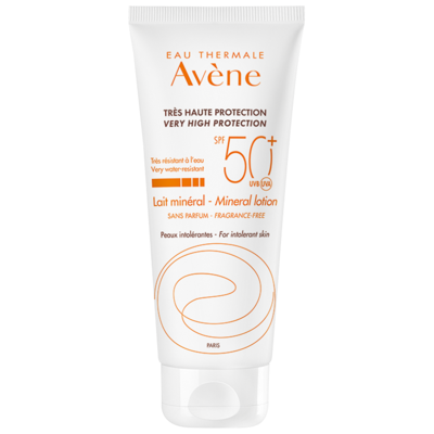 Avène Solaires Gamme Blanche 100% Minérale SPF 50+ Minerale melk -SPF50+ 100ml