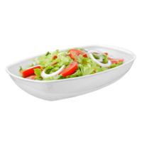 Voedsel Serveerschaal - wit - 19 x 28 cm - saladeschalen - serveerschalen - kommen