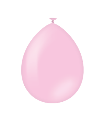 Ballonnen baby roze 50 stuks
