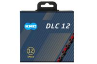 KMC DLC12 Ketting 12-speed 126-schakels - Rood
