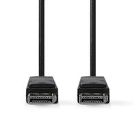 DisplayPort 1.4-Kabel | DisplayPort Male - DisplayPort Male | 2,00 m | Zwart - thumbnail