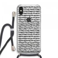 Crazy shapes: iPhone XS Max Transparant Hoesje met koord