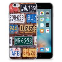 Apple iPhone 6 | 6s | Siliconen hoesje | met foto Kentekenplaten