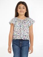 Floral Print Top S/S